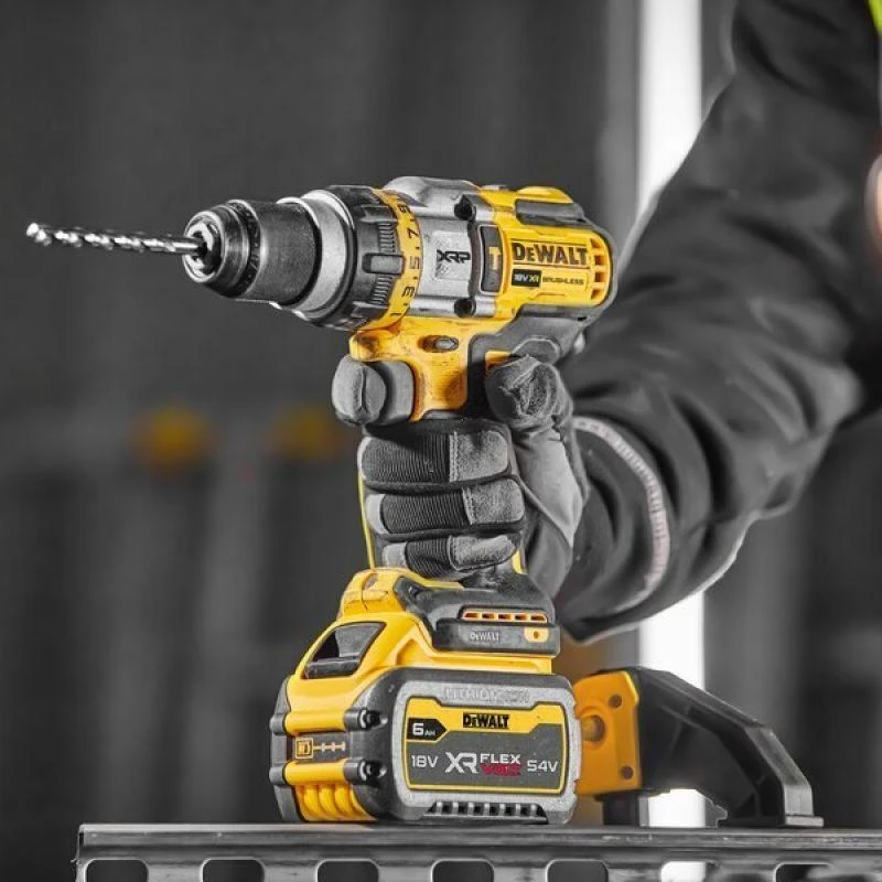 Smūginis suktuvas-gręžtuvas DeWalt DCD999NT, Tstak, Flexvolt, be akumuliatoriaus ir kroviklio