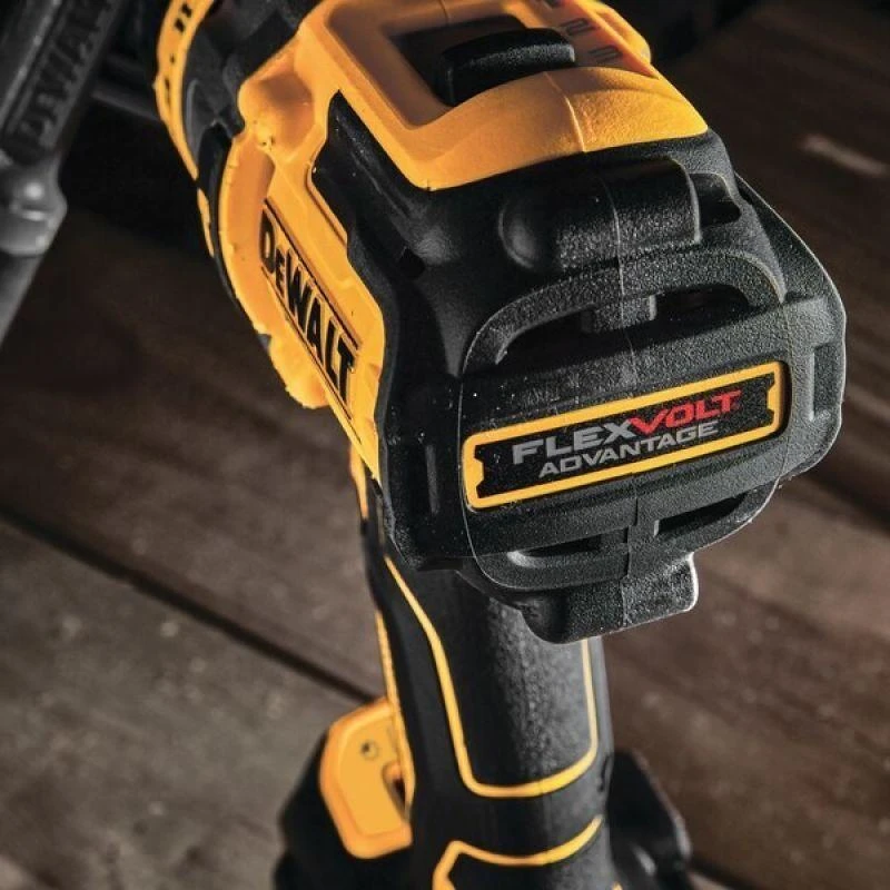 Smūginis suktuvas-gręžtuvas DeWalt DCD999NT, Tstak, Flexvolt, be akumuliatoriaus ir kroviklio