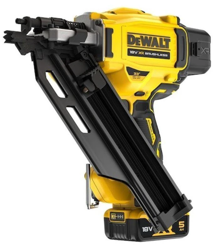 DeWalt Akumuliatorinė viniakalė DCN930P2, 18 V, 2x5,0 Ah,  50–90 mm