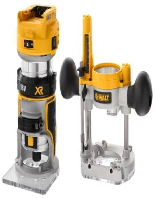Akumuliatorinė freza DeWalt DCW604NT, BL, 6-8 mm