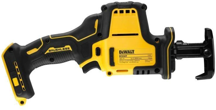 Dewalt bešepetėlinis tiesinis pjūklas DCS369N 18V be akumuliatoriaus ir kroviklio