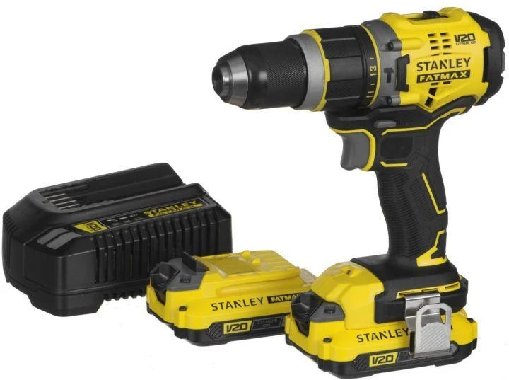 Smūginis  STANLEY SFMCD721D2K akumuliatorinis gręžtuvas 18V