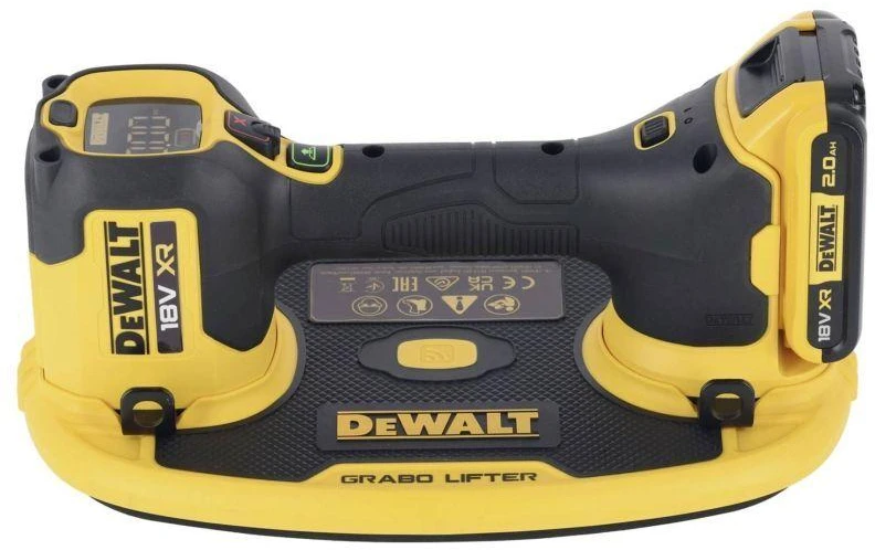 Stiklo laikiklis DeWalt DCE590D1T-QW; 120 kg; 18 V; 1x2,0 Ah akum.