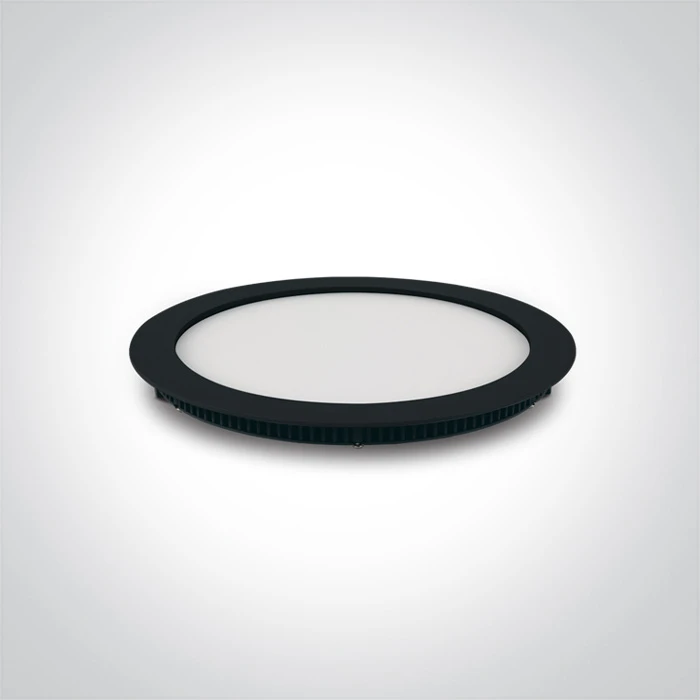 18W LED įleidžiama panelė, juoda, 3000K, 10118FA/B/W