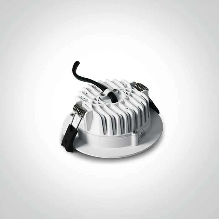 18W LED įleidžiamas šviestuvas, baltas, 4000K, 10118B/W/C