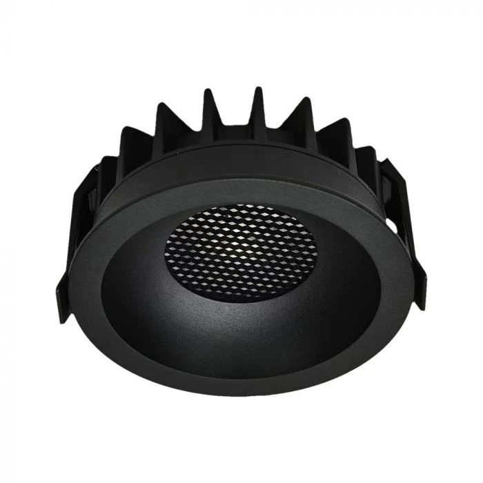 18W LED įleidžiamas šviestuvas, juodos sp., 3000-6400K, 24°