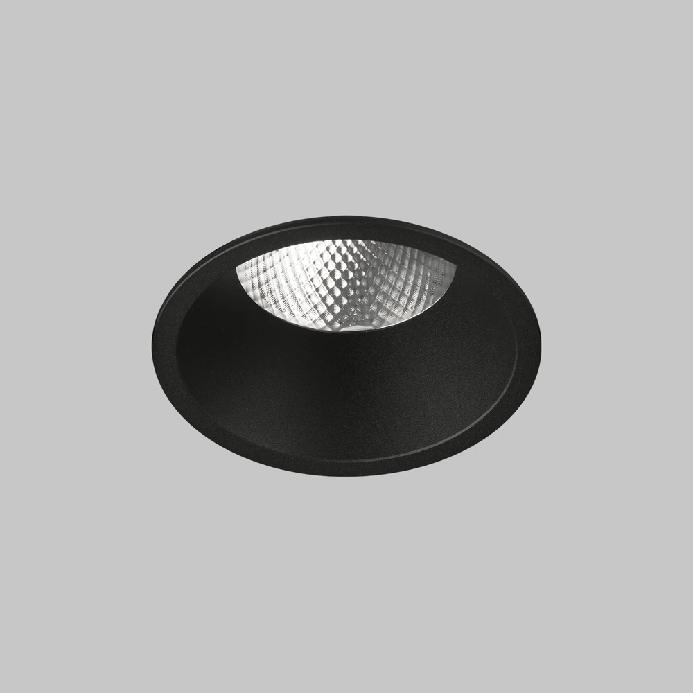 18W LED įleidžiamas šviestuvas KIDAL, juodas, 3000K, dimeriuojamas, IP44, E3771302NDT