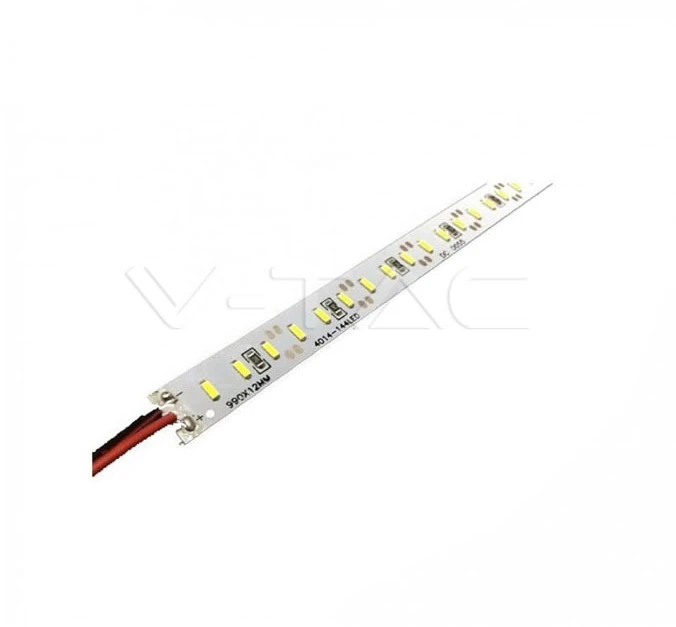 V-tac 18W LED juosta kietu pagrindu, 12V, SMD4014, 1M, 3000K, 10vnt pakuotė