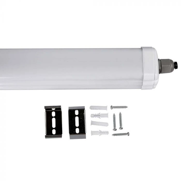 V-tac 18W LED linijinis paviršinis šviestuvas G-SERIES, 60cm, baltas, 6500K, IP65