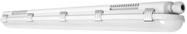 Lubinis šviestuvas 18W LED linijinis šviestuvas LEDVANCE, pilkas, 4000K, 120cm, IP65, GY