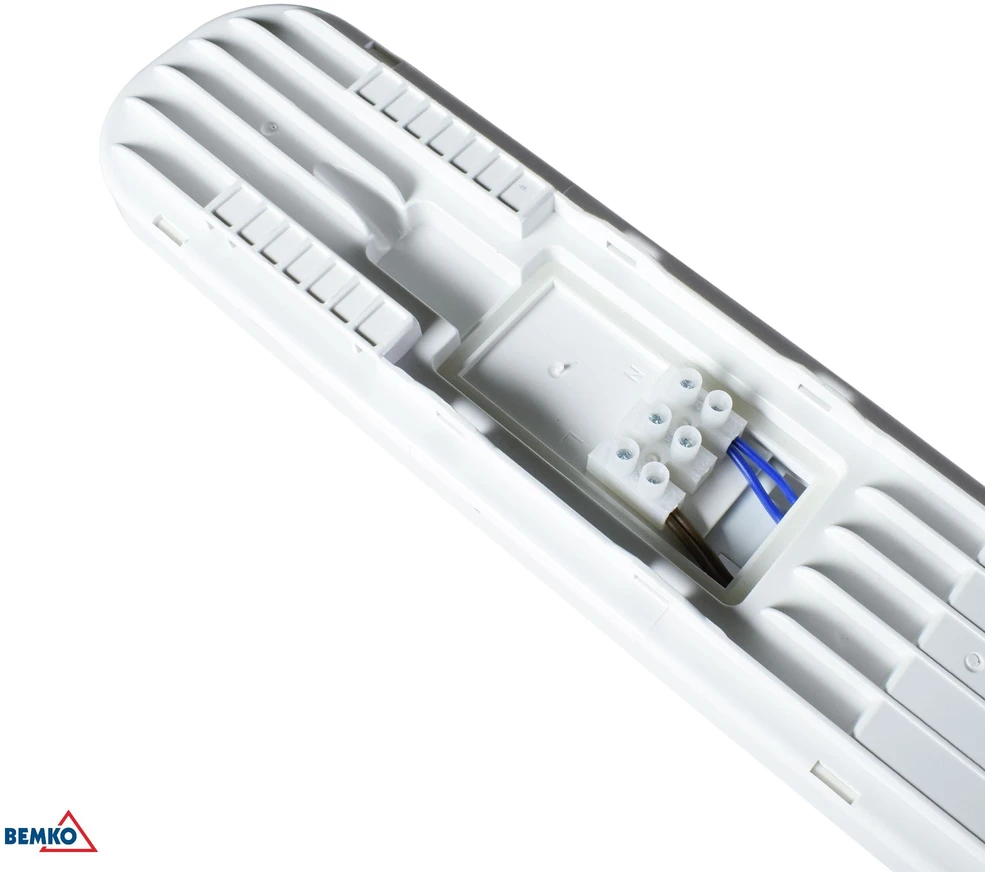 Lubinis šviestuvas Bemko 18W LED linijinis šviestuvas SOLIS, baltas, 4000K, IP65
