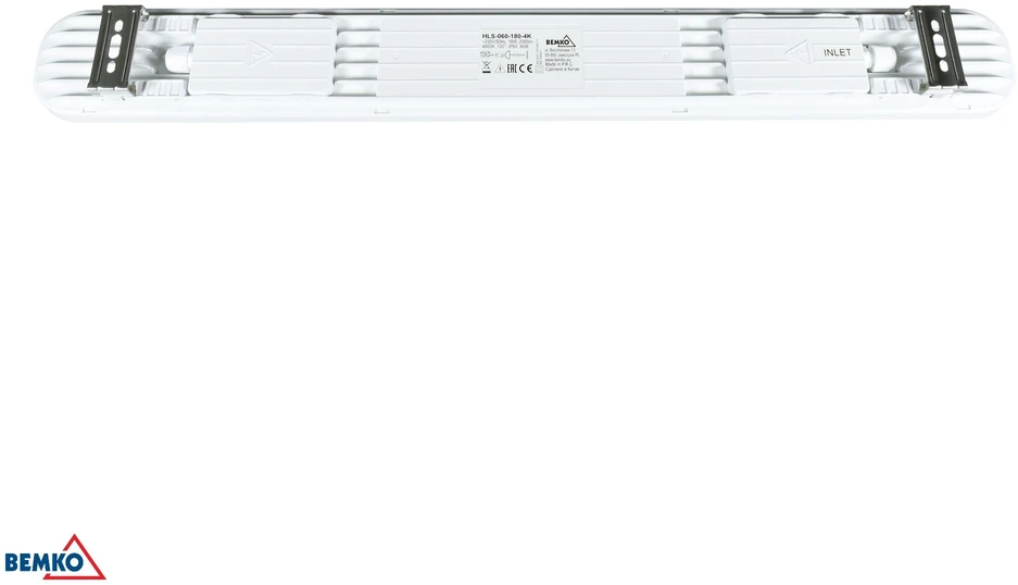 Lubinis šviestuvas Bemko 18W LED linijinis šviestuvas SOLIS, baltas, 4000K, IP65