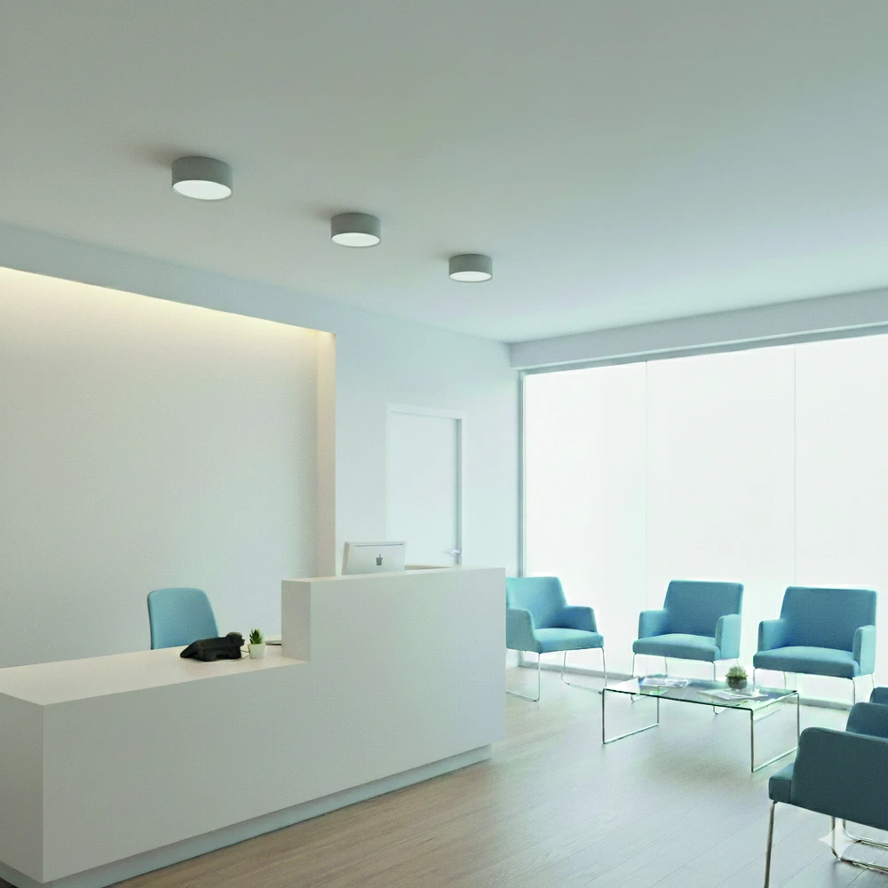 18W LED lubinis šviestuvas ALIS, baltas, 2700/4000K, dimeriuojamas, IP44, P3998170BDT