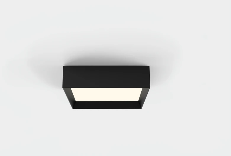 18W LED lubinis šviestuvas MUNICH, juodas, 2700/3000/4000K, P3759472N