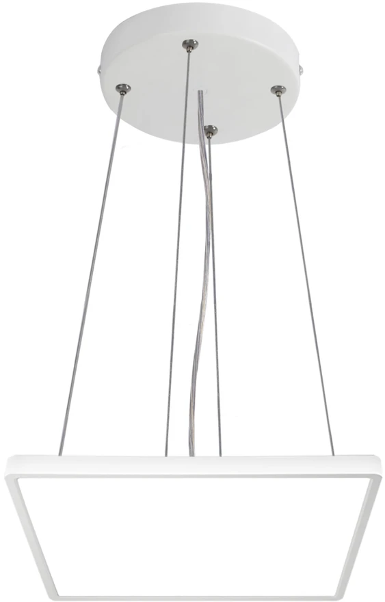 Italux 18W LED pakabinamas šviestuvas BASTIA, baltas, 2800/4000/6000K