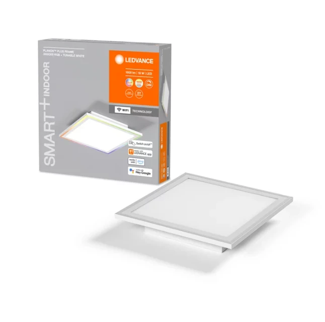 18W LED paviršinė panelė SMART+, balta, 2700–6500K, dimeriuojama