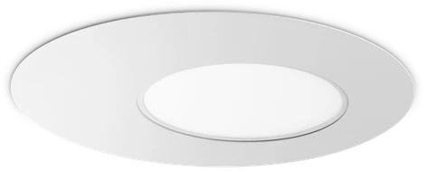 Lubinis šviestuvas Ideal Lux 18W LED paviršinis šviestuvas IRIDE, baltas, 3000K, dimeriuojamas, 312491