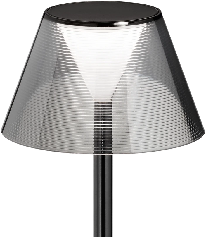 1,8W LED stalo šviestuvas LOLITA, juodas, 3000K, dimeriuojamas, IP54, 286716