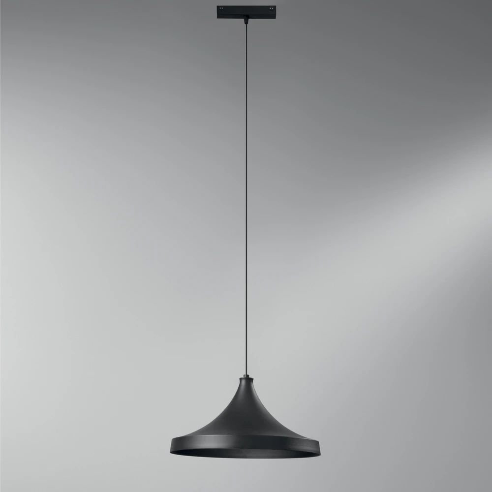 18W LED šviestuvas, montuojamas į DAVINCI sistemą, juodas, 4000K