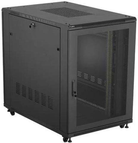 Lanberg pastatoma rack spintelė 19" 22U 800x1200 juodos perforuotos durys