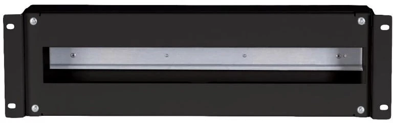 19" 3U įtampos paskirstymo panelė ALANTEC, juoda