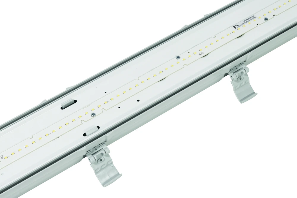 19,1W LED linijinis šviestuvas PRIMA, pilkas, 120cm, 4000K