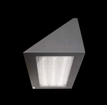 19,2W sieninis šviestuvas LUXWALL LED PC-T, antracito sp., 3000K, IP65