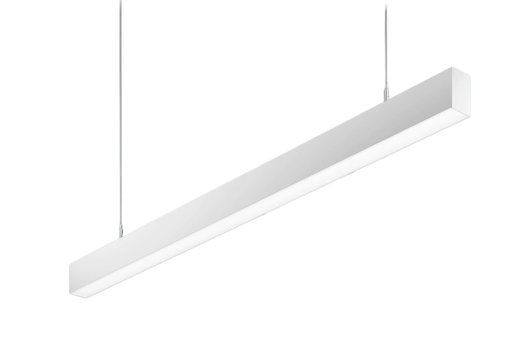 Pakabinamas šviestuvas 19,9W LED paviršinis/pakabinamas linijinis šviestuvas X-LINE PRO COMPACT, anoduoto aliuminio, 4000K, IP40