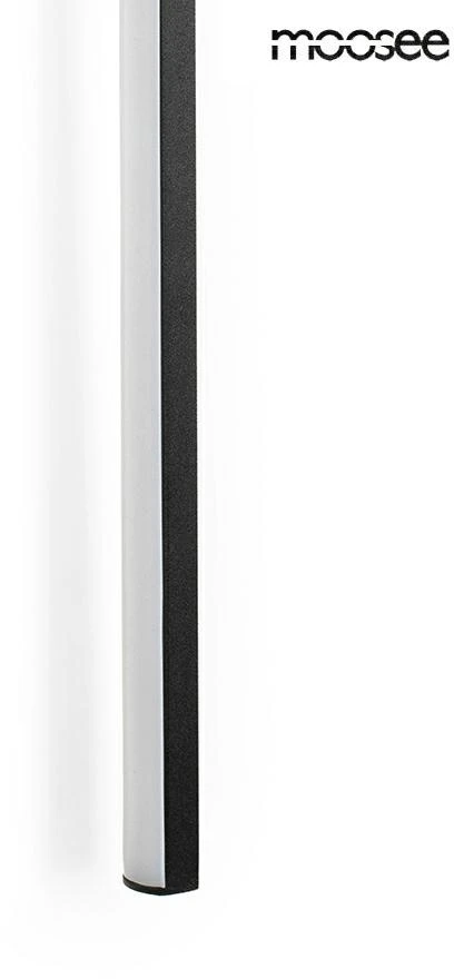 19W LED sieninis šviestuvas MAISON 100, juodas, 3000K