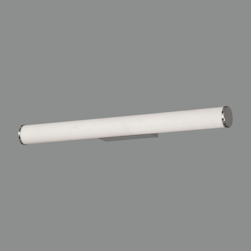 Sieninis šviestuvas 19W LED sieninis veidrodžio šviestuvas URA, chromo/baltos sp., 3000/4000K, dimeriuojamas, IP44, A3298271CDP
