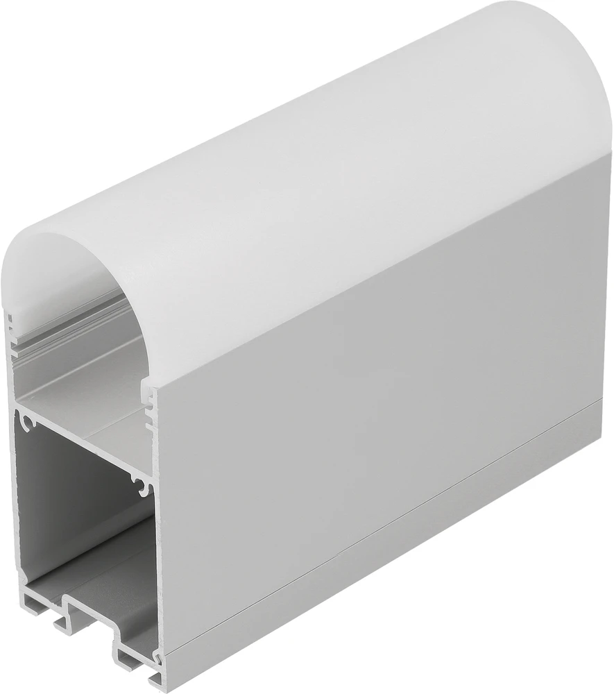1m LED profilis COMBO30-03, anoduotas aliuminis