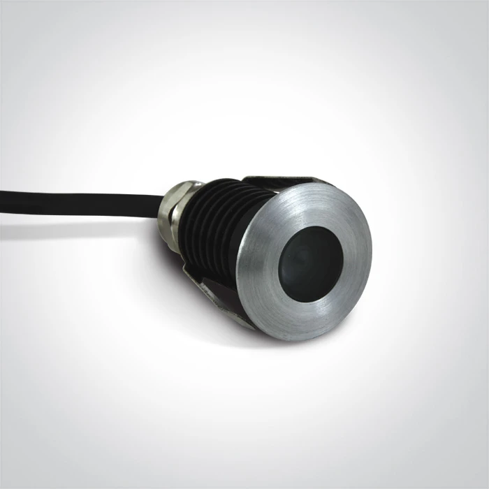1W/2W LED įleidžiamas į žemę šviestuvas, aliuminio sp., 3000K, 69042M/AL/W