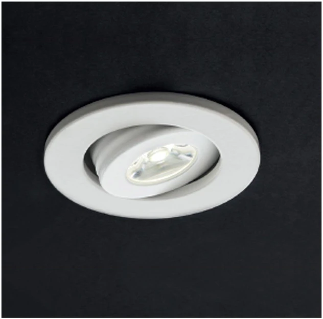 1W LED įleidžiamas pakreipiamas šviestuvas MT 119 LED, aliuminio sp., 4000K