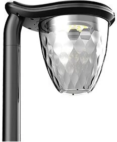 1W LED įsmeigiamas lauko šviestuvas, juodas, 3000-6000K, IP54, su saulės baterija, dimeriuojamas