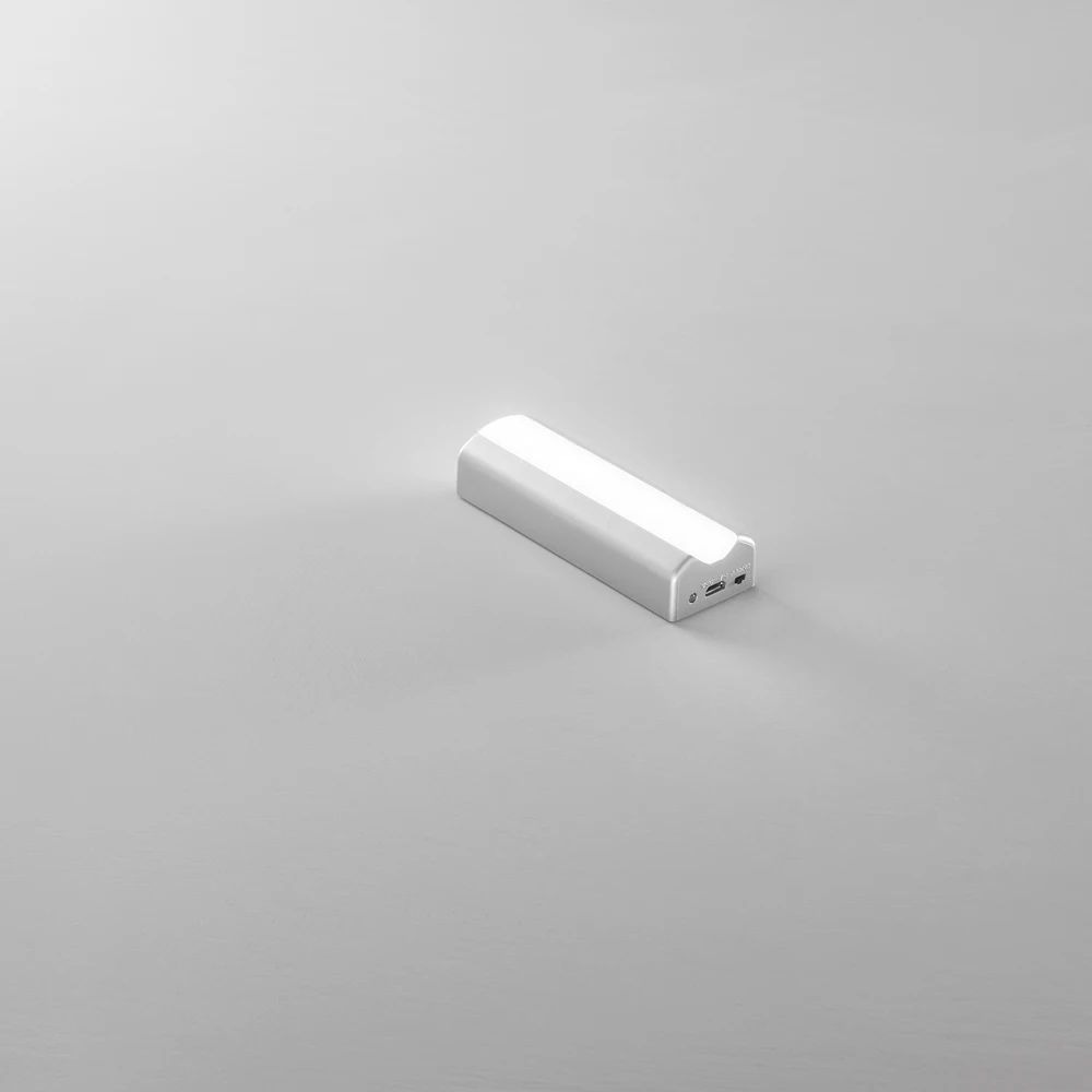 Lubinis šviestuvas 1W LED spintelės šviestuvas su judesio davikliu CLOSET, pilkas