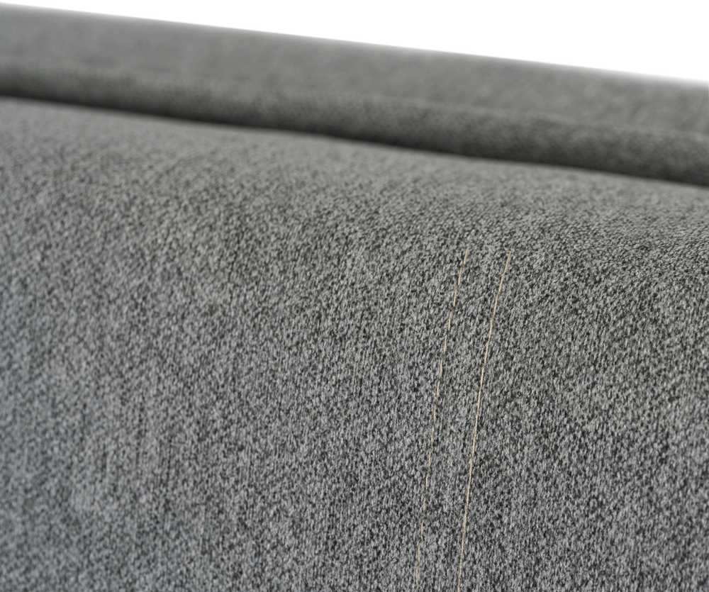 Mebel Elite Atlenkiamas miegamasis fotelis MILAN 2, 2 vnt., pilkas