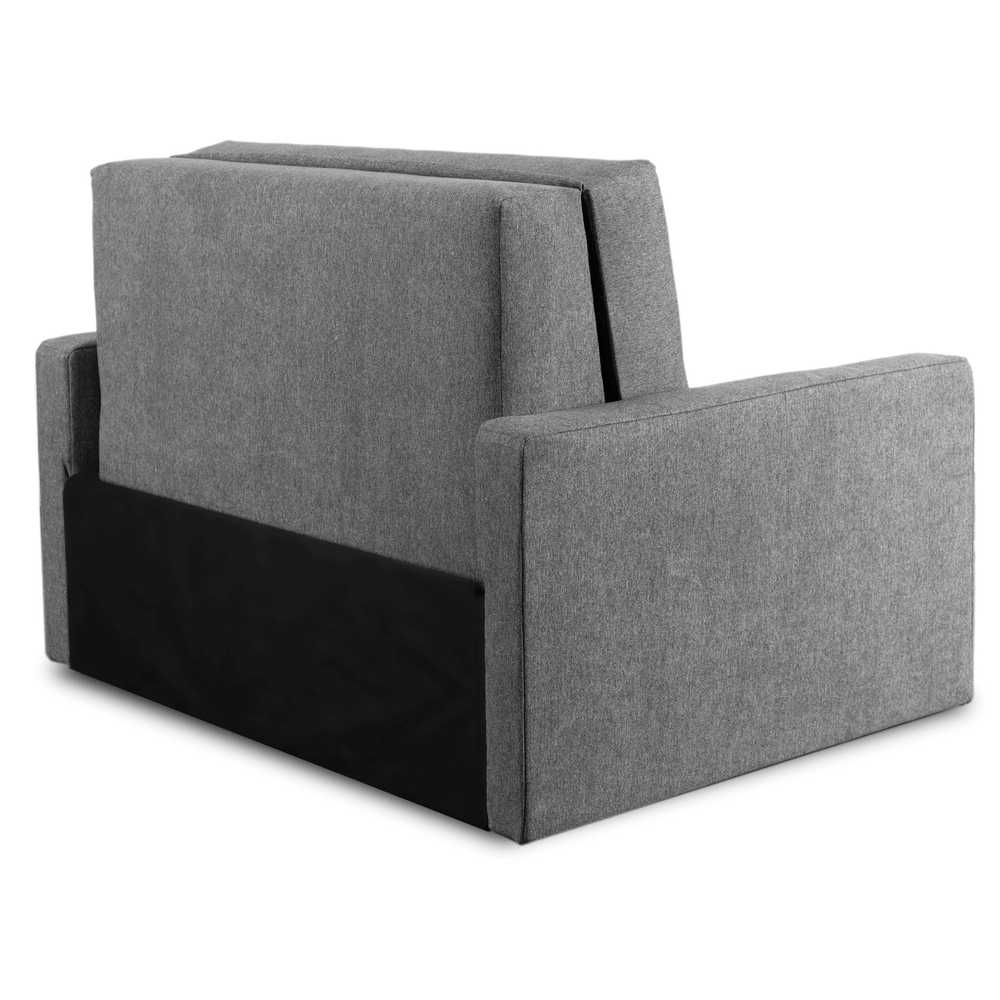 Mebel Elite Atlenkiamas miegamasis fotelis MILAN 2, 2 vnt., pilkas