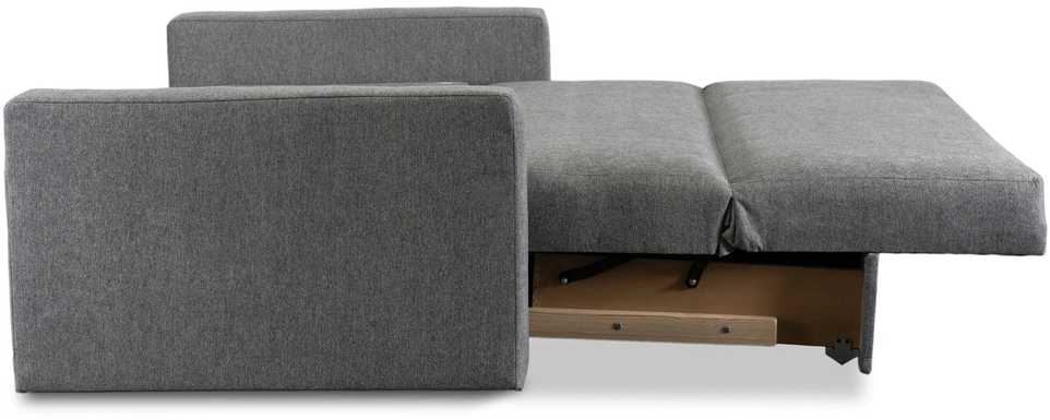 Mebel Elite Atlenkiamas miegamasis fotelis MILAN 2, 2 vnt., pilkas