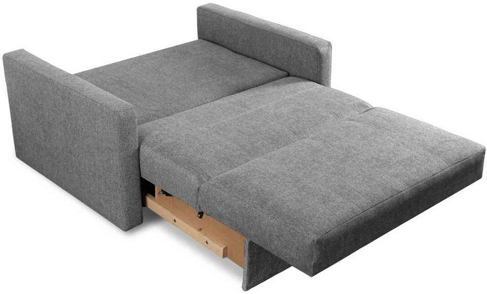 Mebel Elite Atlenkiamas miegamasis fotelis MILAN 2, 2 vnt., pilkas