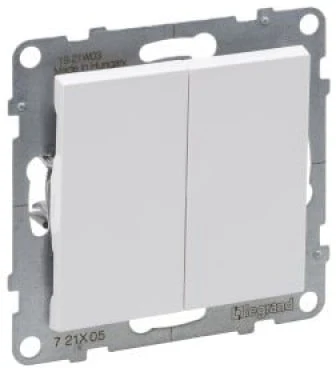 Baltas jungiklis Suno Legrand 721105