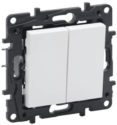 2 klavišų mygtukas Niloe Step Legrand 863112