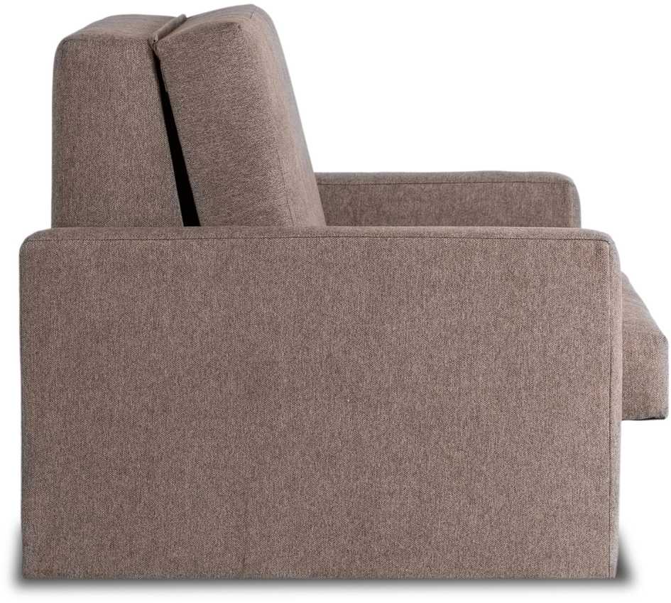 Mebel Elite Fotelis-lova MILAN 1, 2 vnt., smėlio spalvos
