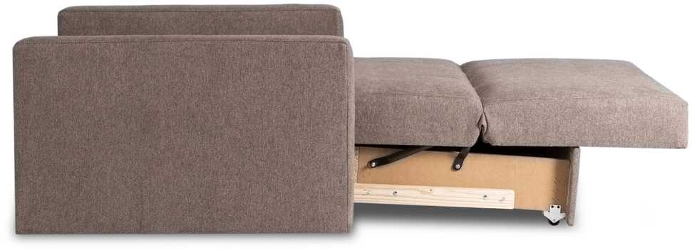 Mebel Elite Fotelis-lova MILAN 1, 2 vnt., smėlio spalvos