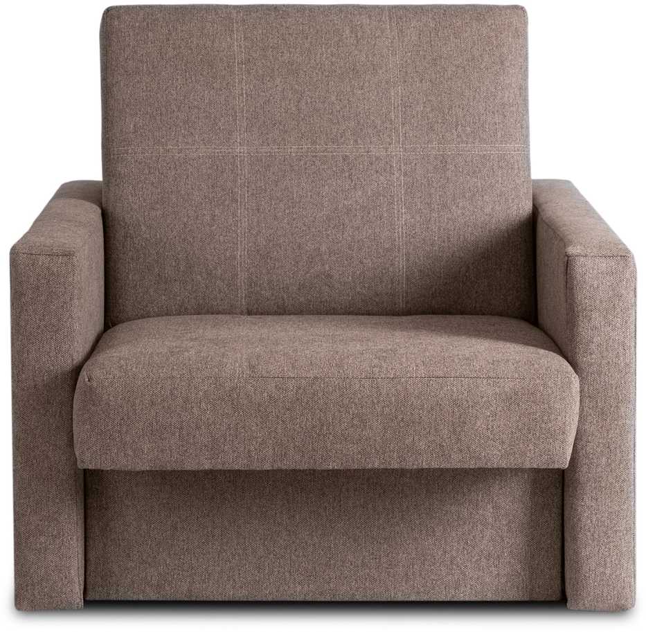Mebel Elite Fotelis-lova MILAN 1, 2 vnt., smėlio spalvos