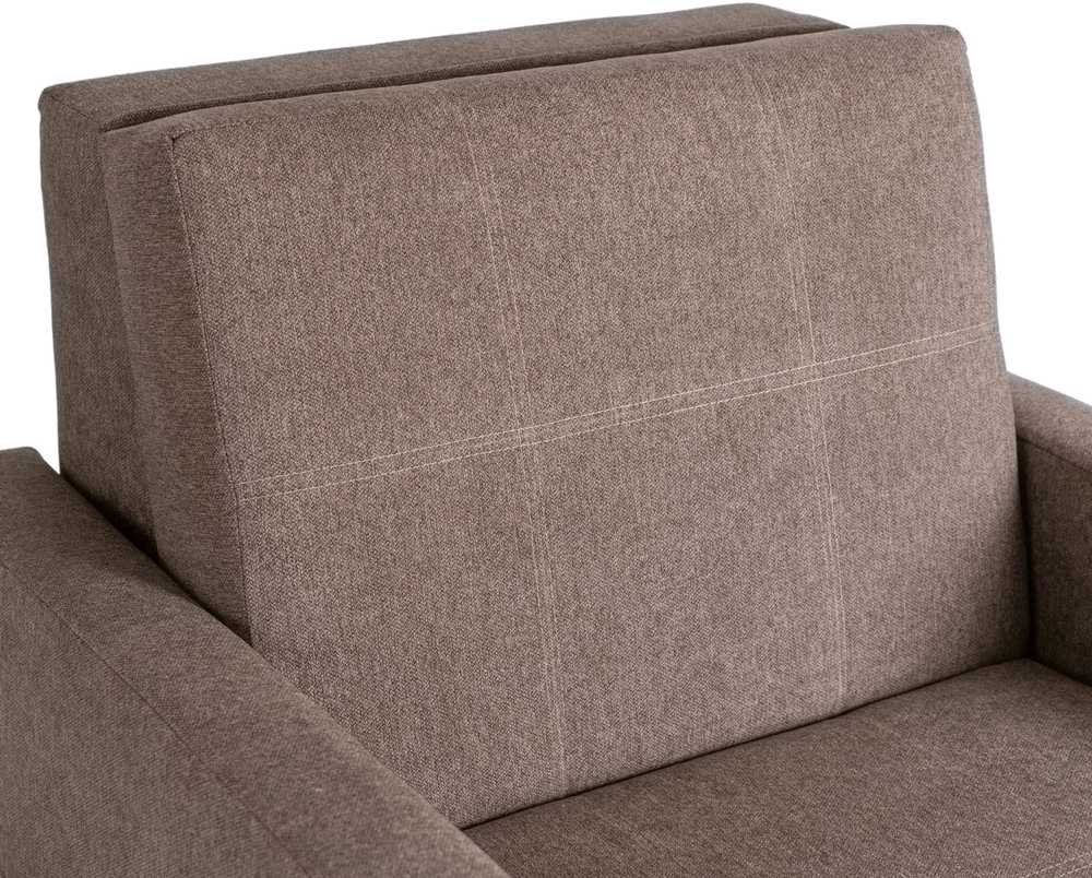 Mebel Elite Fotelis-lova MILAN 1, 2 vnt., smėlio spalvos