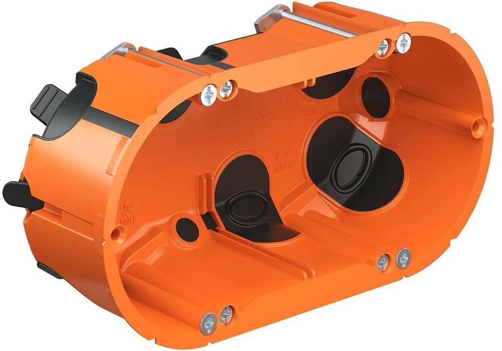2 vt. dėžutė į gipsą su membranomis Kaiser K9252-22 (48mm gylio)