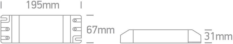 20-150W LED maitinimo šaltinis, 24V, dimeriuojamas, IP20, 89150VT