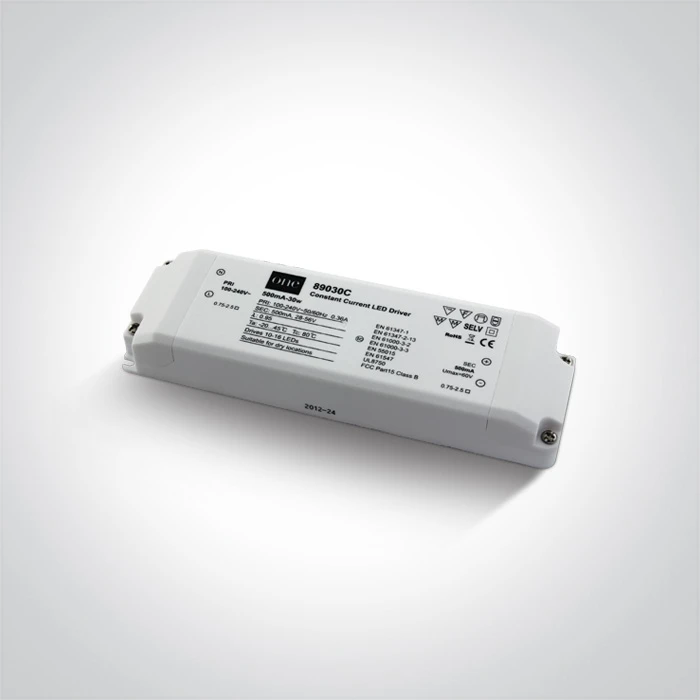 20-30W 500mA LED maitinimo šaltinis, 89030C