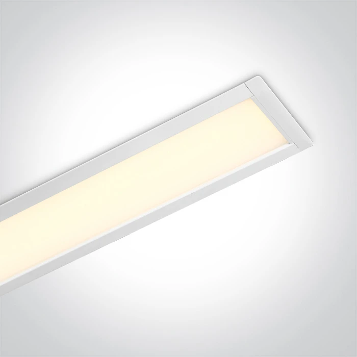 20-40W LED įleidžiamas linijinis šviestuvas, baltas, 3000/4000/5000K, 38152R/W/V