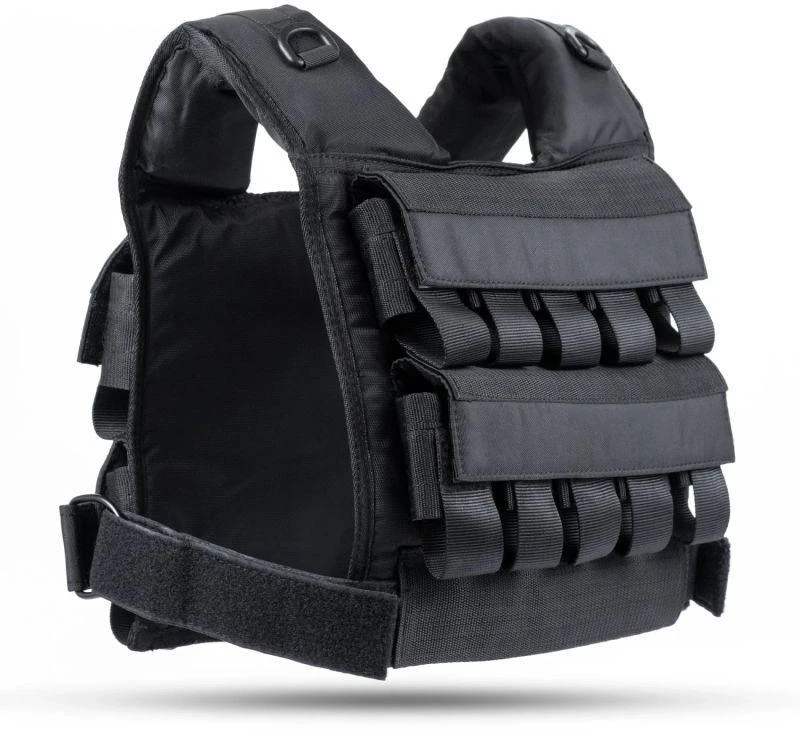 20 kg Svorinė treniruočių liemenė su skriemuliais W20B | DBX Bushido